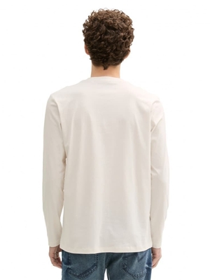 Camiseta Tom Tailor 1043484 10348 Gardenia White - Imagen 2