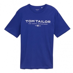 Camiseta TOM TAILOR 1045773 25386 crest blue - Imagen 1