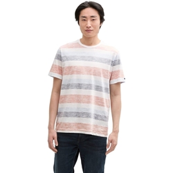 Camiseta TOM TAILOR 1046722 38130 orange multi color - Imagen 1