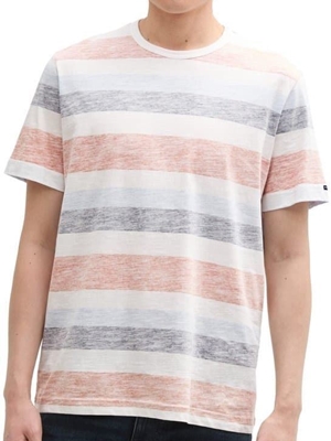 Camiseta TOM TAILOR 1046722 38130 orange multi color - Imagen 1