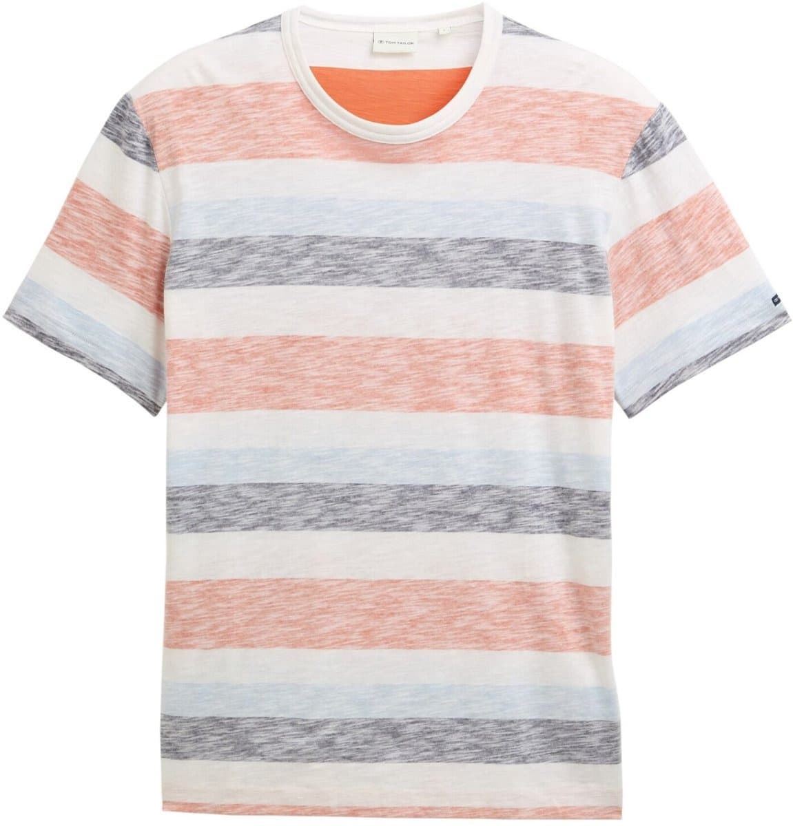 Camiseta TOM TAILOR 1046722 38130 orange multi color - Imagen 2