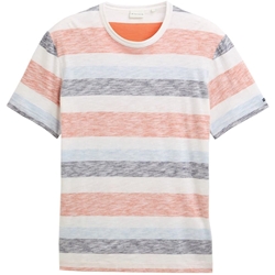 Camiseta TOM TAILOR 1046722 38130 orange multi color - Imagen 2