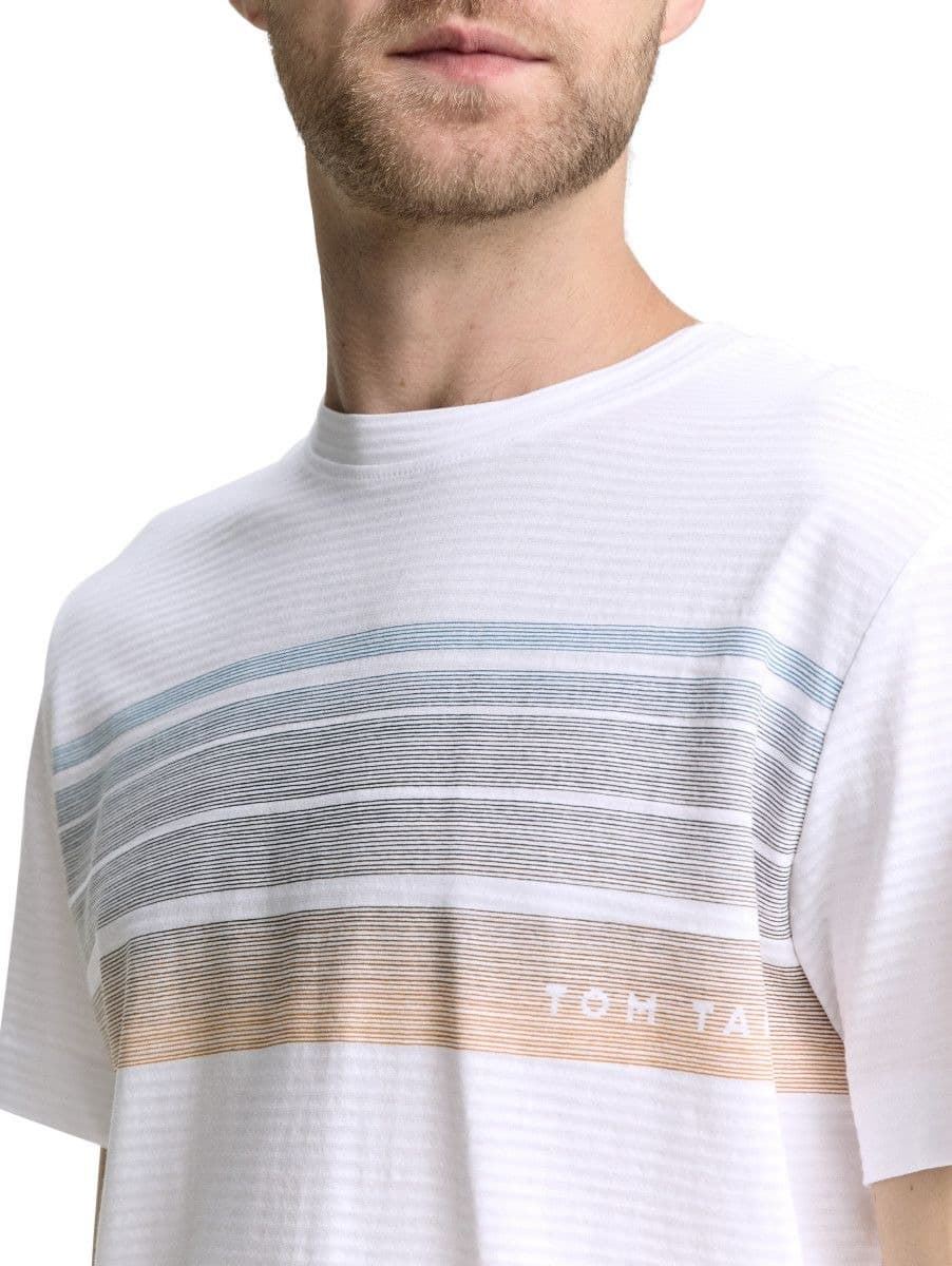 Camiseta Tom Tailor 1046797 20000 white - Imagen 6