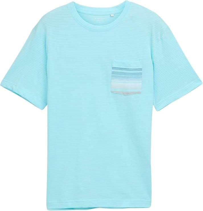Camiseta Tom Tailor 1046797 34921 caribbean turquoise - Imagen 1