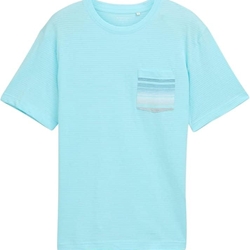 Camiseta Tom Tailor 1046797 34921 caribbean turquoise - Imagen 1