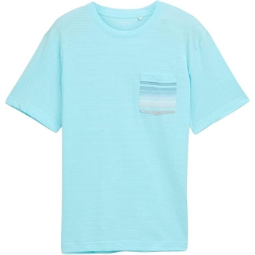 Camiseta Tom Tailor 1046797 34921 caribbean turquoise - Imagen 1