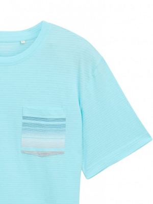Camiseta Tom Tailor 1046797 34921 caribbean turquoise - Imagen 2