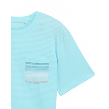 Camiseta Tom Tailor 1046797 34921 caribbean turquoise - Imagen 2