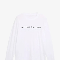 Camiseta Tom Tailor 1047769 20000 white - Imagen 1