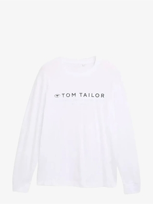 Camiseta Tom Tailor 1047769 20000 white - Imagen 1
