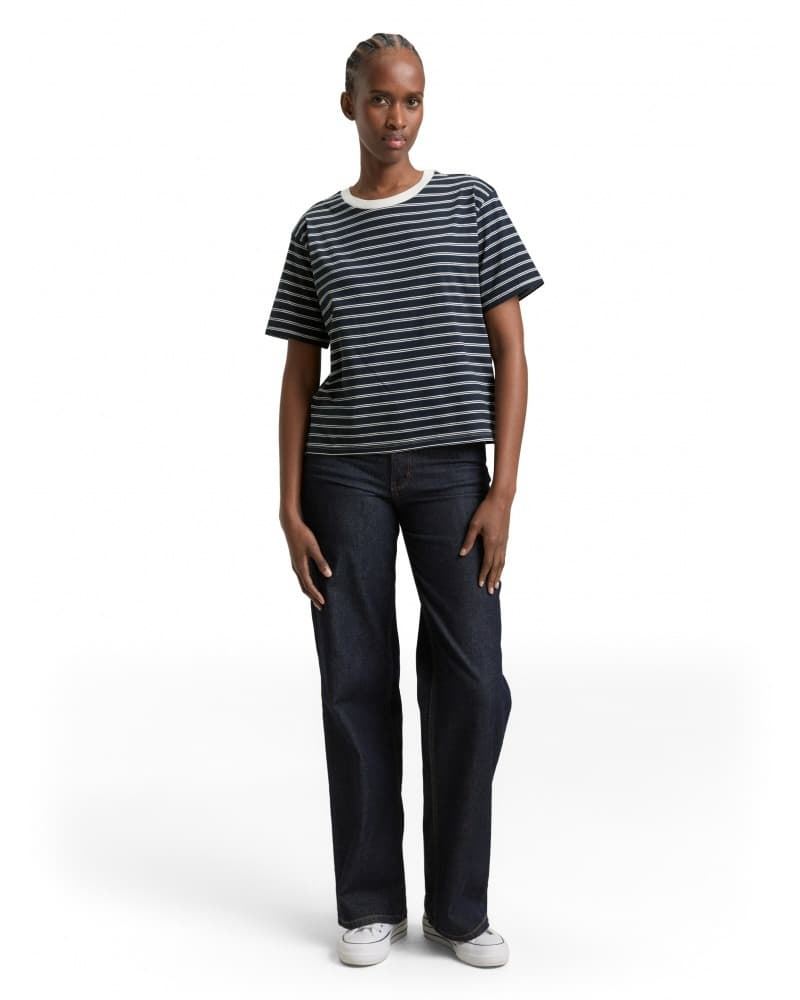 Camiseta TOM TAILOR 1047845 40124 navy irregular stripe - Imagen 4