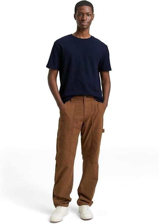 Camiseta Tom Tailor 1049041 10668 structured t-shirt sky captain blue - Imagen 2