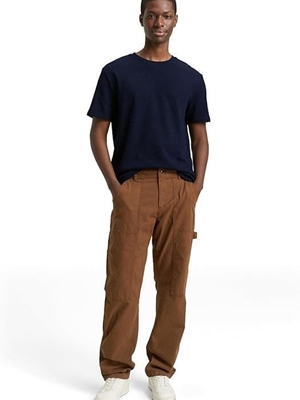 Camiseta Tom Tailor 1049041 10668 structured t-shirt sky captain blue - Imagen 2