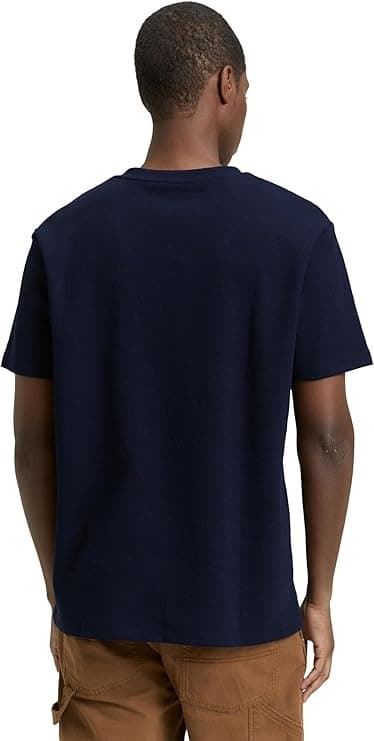 Camiseta Tom Tailor 1049041 10668 structured t-shirt sky captain blue - Imagen 3