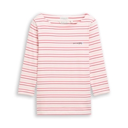 Camiseta TOM TAILOR 1050415 40396 red stripe - Imagen 1