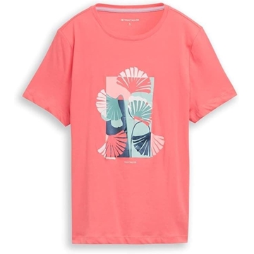 Camiseta TOM TAILOR 1051799 40029 soft coral pink - Imagen 1
