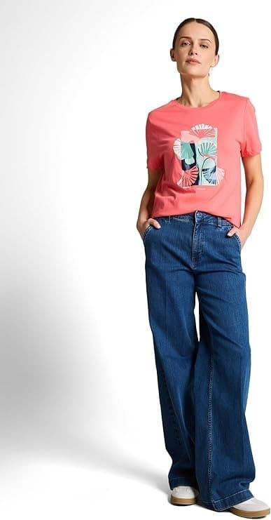 Camiseta TOM TAILOR 1051799 40029 soft coral pink - Imagen 2