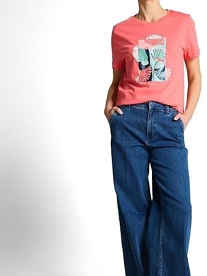 Camiseta TOM TAILOR 1051799 40029 soft coral pink - Imagen 2