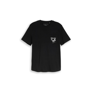 Camiseta Tom Tailor Black 1051546019 29999 - Imagen 1