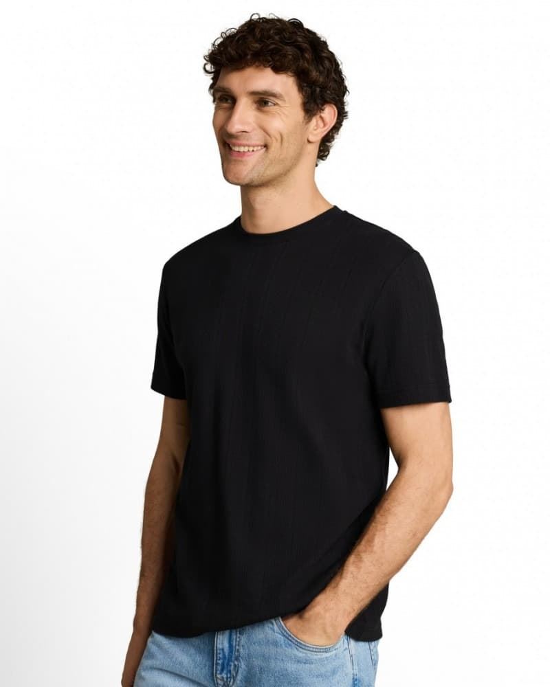 Camiseta Tom Tailor Black Denim 1052142 29999 - Imagen 1