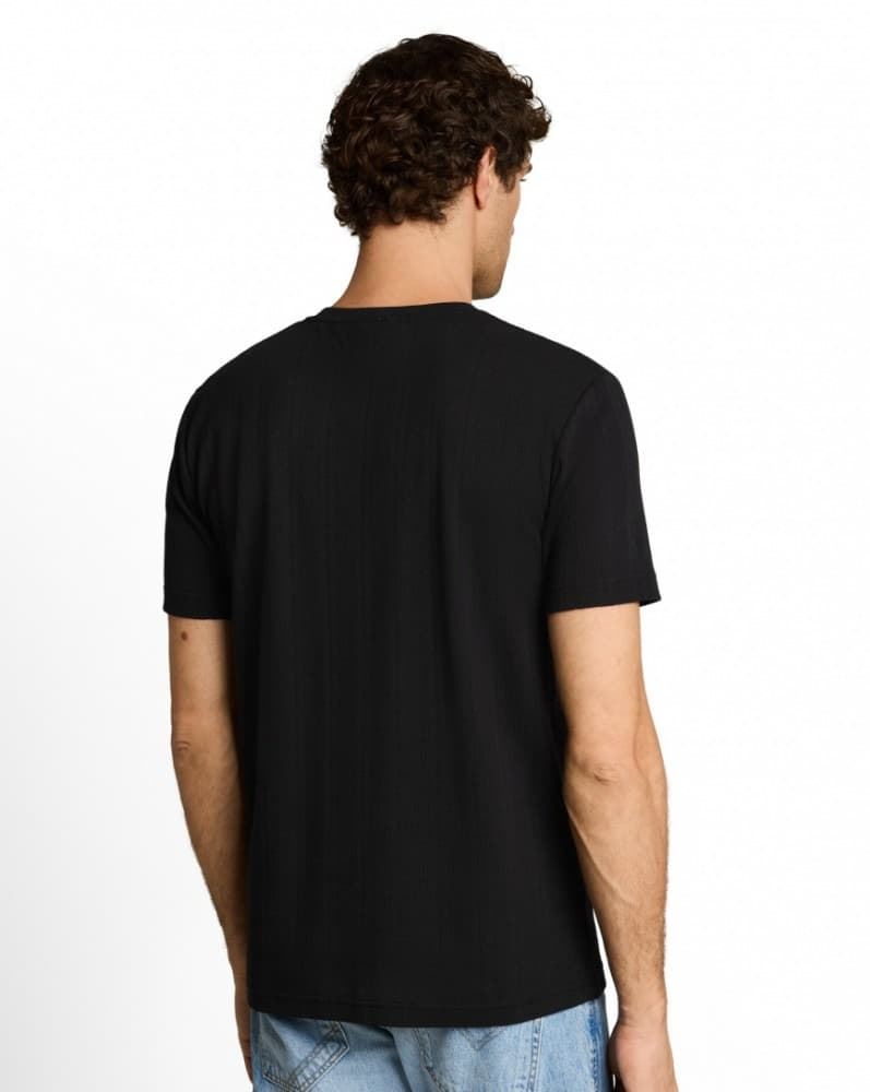Camiseta Tom Tailor Black Denim 1052142 29999 - Imagen 2