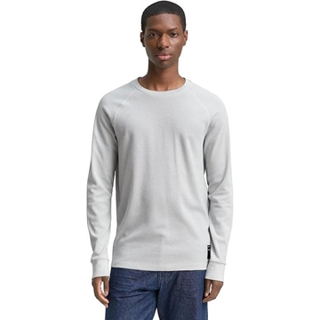 Camiseta Tom Tailor Chalk Grey 1048996 15277 - Imagen 1