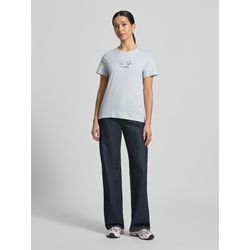 Camiseta Tom Tailor Crew Neck Blue 40032 085 - Imagen 1