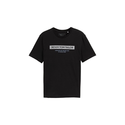 Camiseta Tom Tailor Deep Black 1043491 14482 - Imagen 1