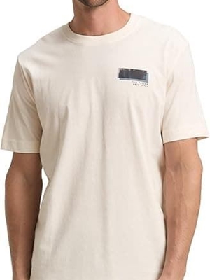 Camiseta Tom Tailor Gardenia White 1048583 10348 - Imagen 1
