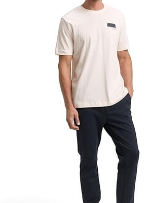 Camiseta Tom Tailor Gardenia White 1048583 10348 - Imagen 2