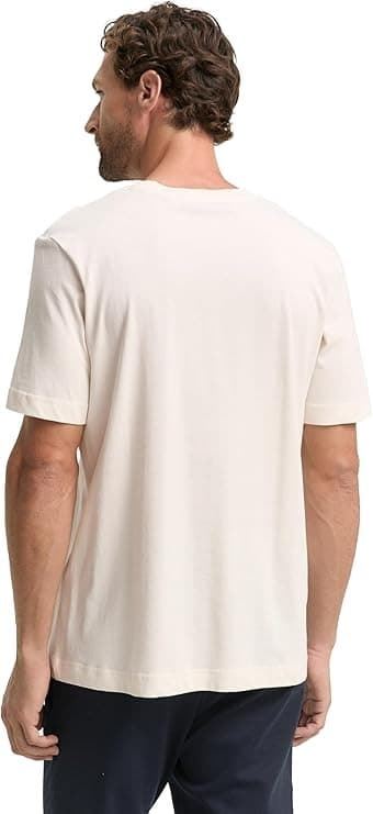 Camiseta Tom Tailor Gardenia White 1048583 10348 - Imagen 3