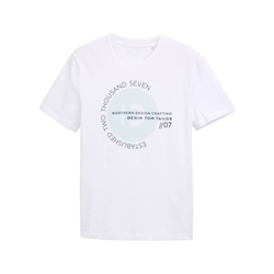 Camiseta Tom Tailor Knit White 1043491 10991 - Imagen 1