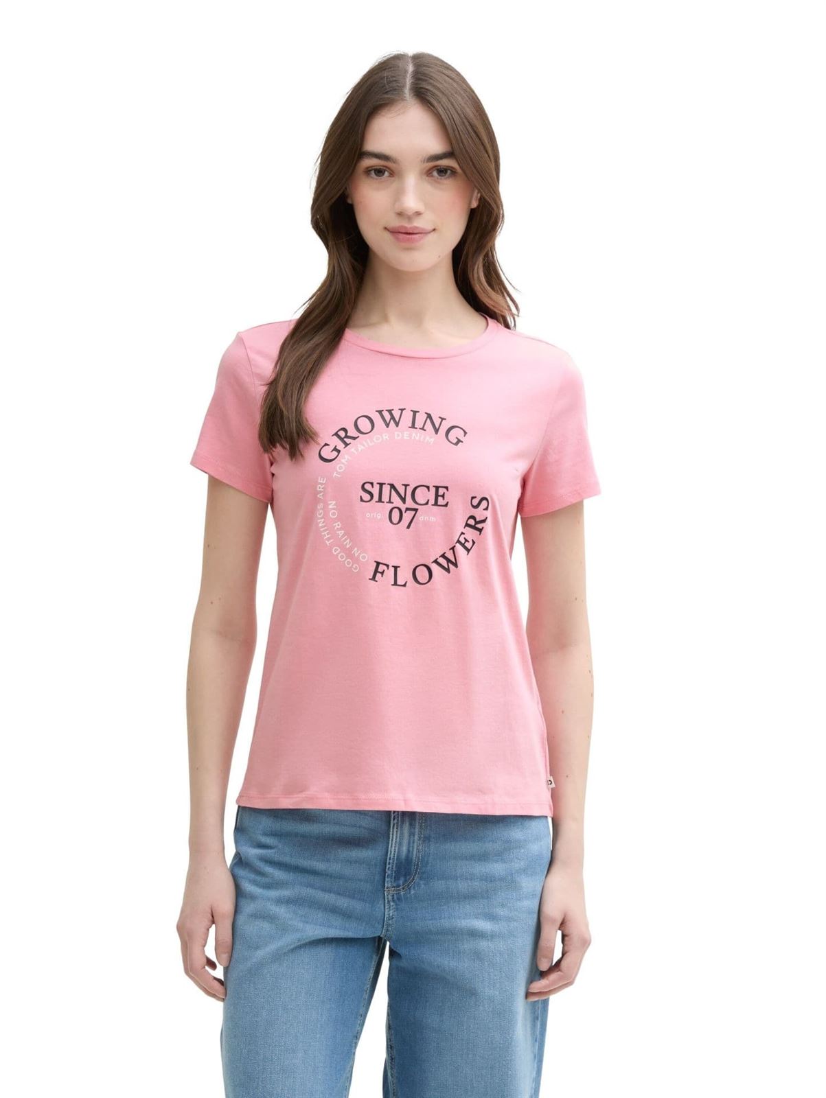 Camiseta Tom Tailor Light Dusty Pink 1045423 36321 - Imagen 5