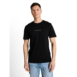 Camiseta Tom Tailor Printed Black 1050353 29999 - Imagen 1