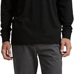 Camiseta Tom Tailor Printed Longsleeve Black 1047769 29999 - Imagen 2