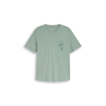 Camiseta Tom Tailor Rounded Green Mist 1051546 16005 - Imagen 1
