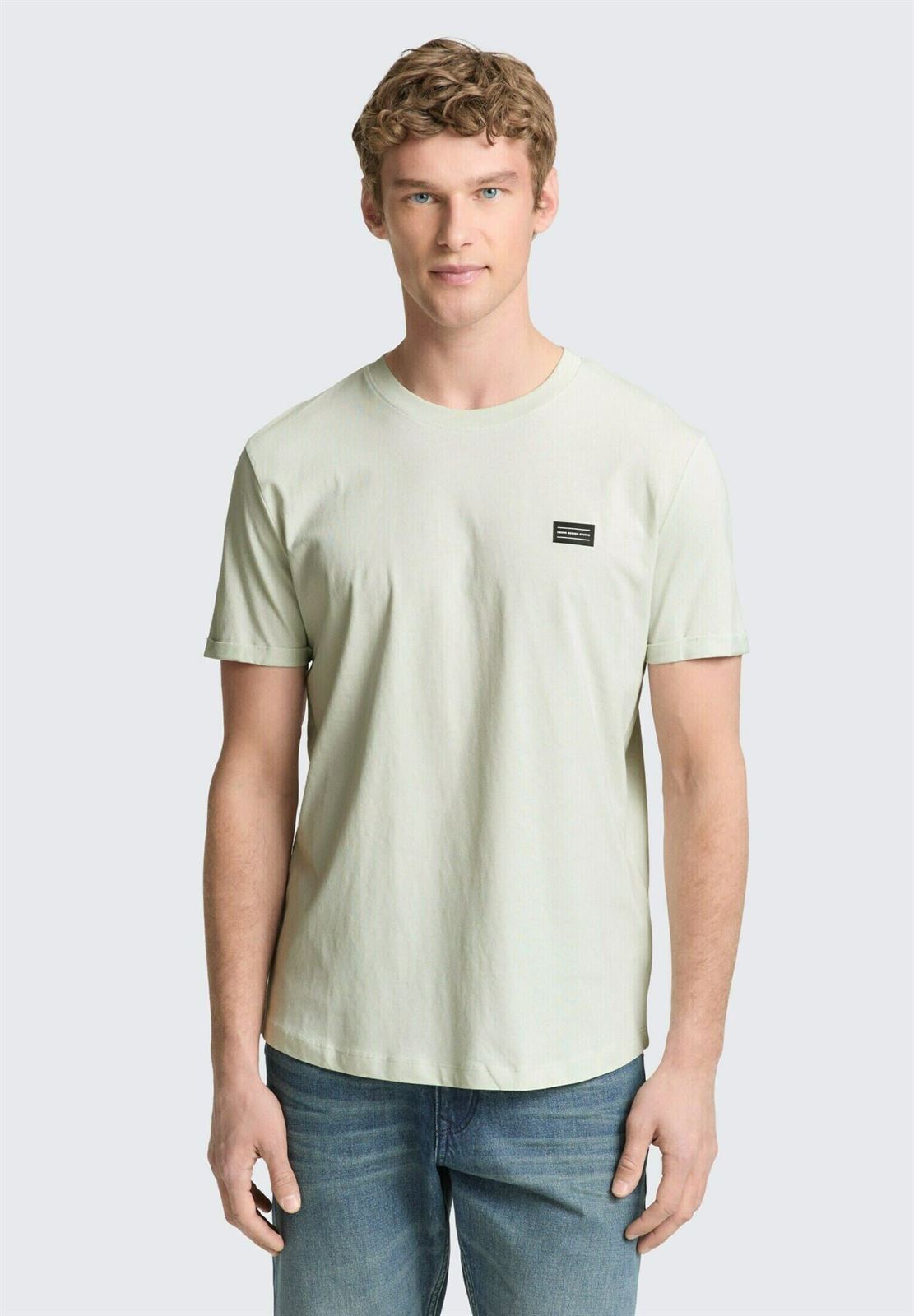 Camiseta Tom Tailor Rounded Male 1050317 39444 - Imagen 1