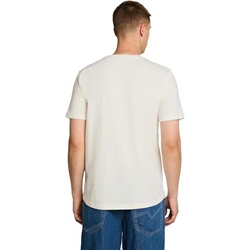 Camiseta Tom Tailor Rounded Wool White 1051546 12906 - Imagen 2