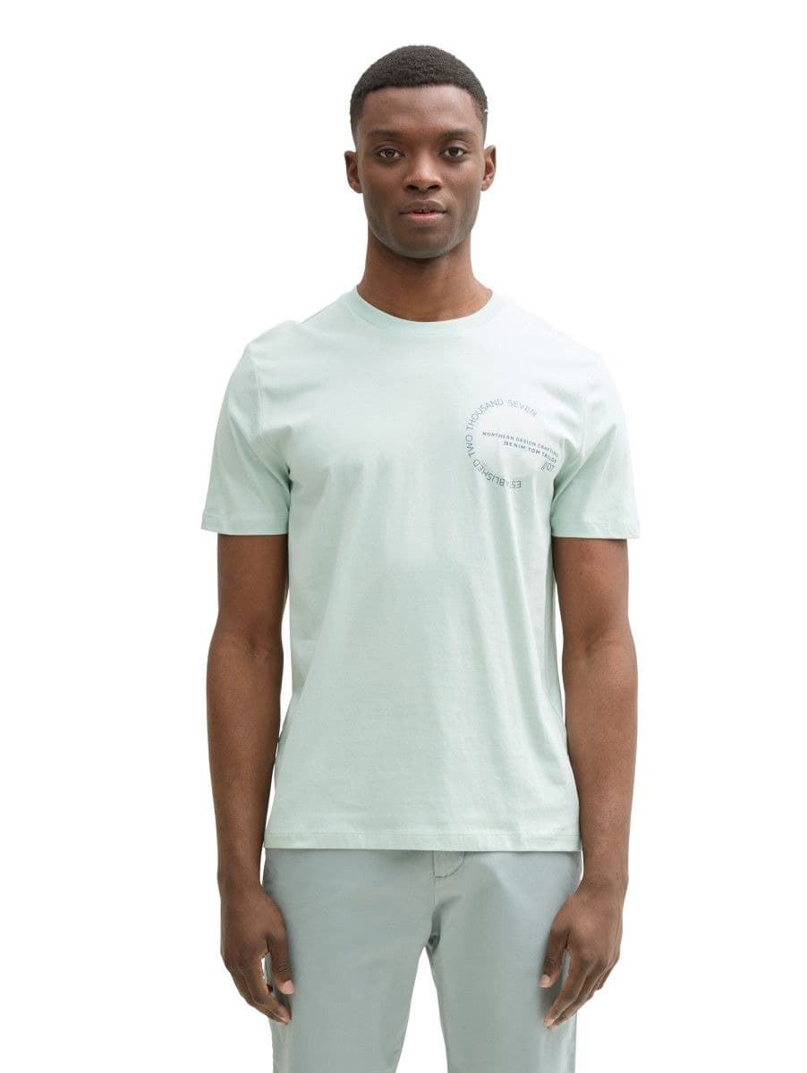 Camiseta Tom Tailor Sea Foam 1043491 17549 - Imagen 3