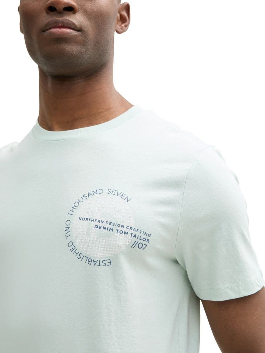 Camiseta Tom Tailor Sea Foam 1043491 17549 - Imagen 5