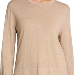 Camiseta Tom Tailor Skill Beige Melange 1052078 40523 - Imagen 1