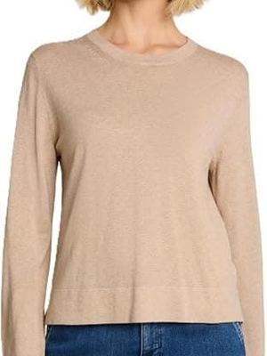Camiseta Tom Tailor Skill Beige Melange 1052078 40523 - Imagen 1