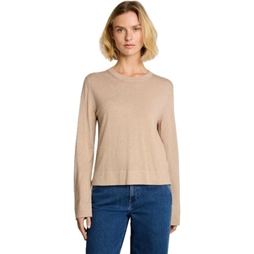 Camiseta Tom Tailor Skill Beige Melange 1052078 40523 - Imagen 1