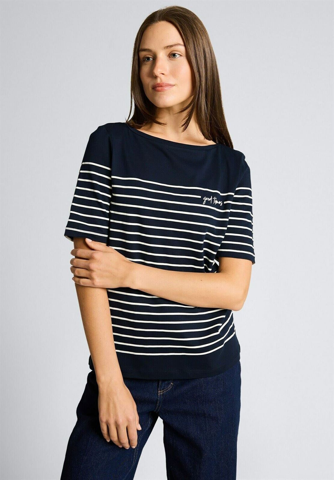 Camiseta Tom Tailor Sky Captain Blue 1054025 10668 - Imagen 1