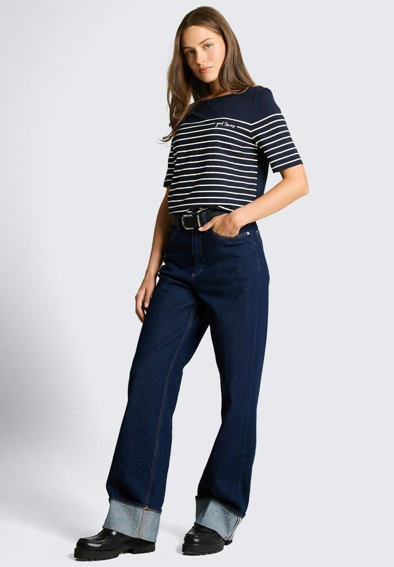 Camiseta Tom Tailor Sky Captain Blue 1054025 10668 - Imagen 2