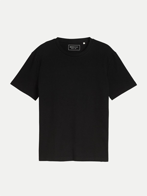 Camiseta Tom Tailor Structured Black 1050352 29999 - Imagen 1