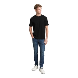 Camiseta Tom Tailor Structured Black 1050352 29999 - Imagen 2