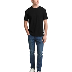 Camiseta Tom Tailor Structured Black 1050352 29999 - Imagen 2