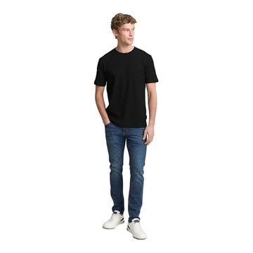 Camiseta Tom Tailor Structured Black 1050352 29999 - Imagen 2