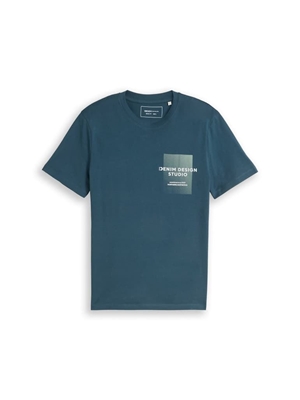 Camiseta Tom Tailor Tide Petrol 1051545 32227 - Imagen 1